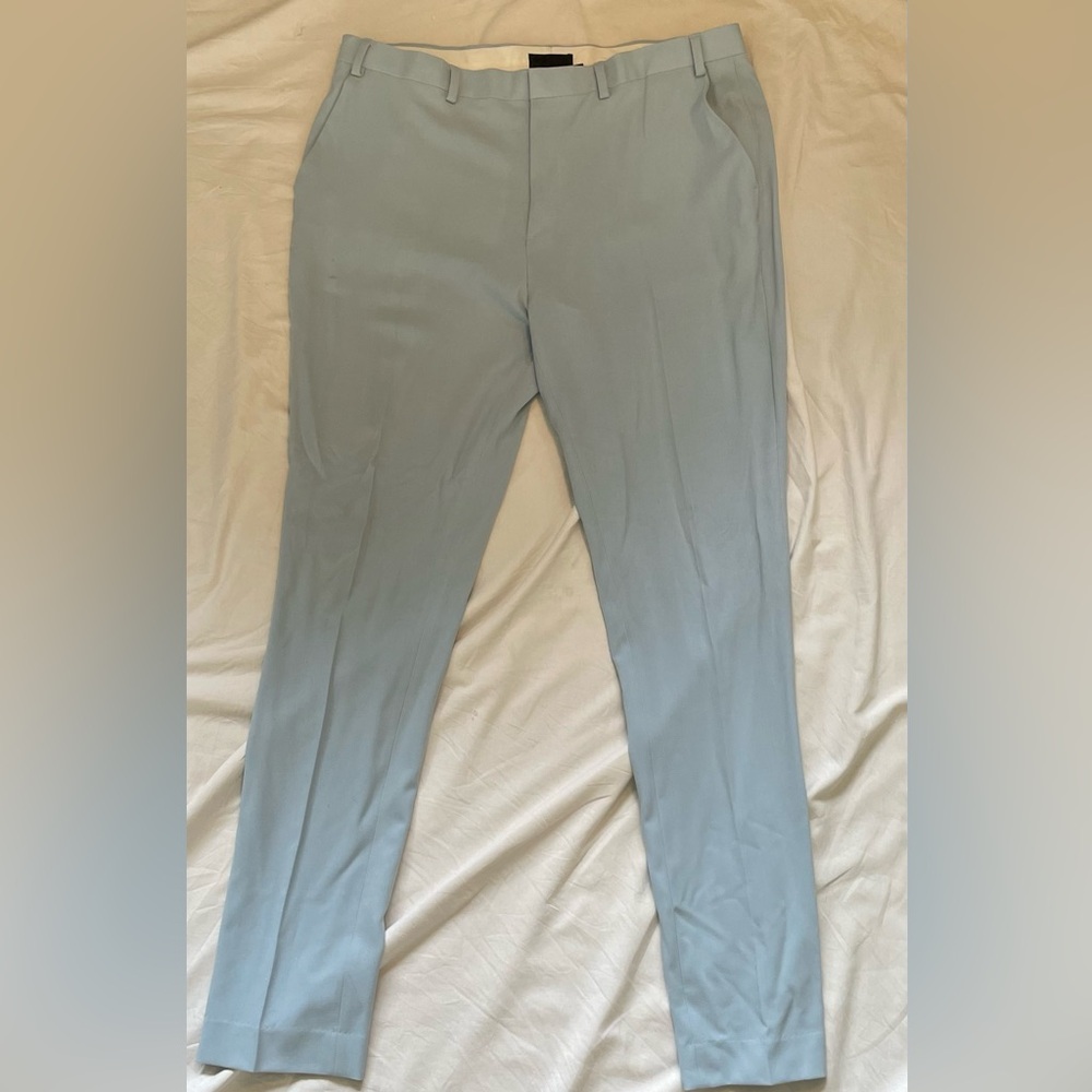 ASOS Men's Light Blue Dress Pants